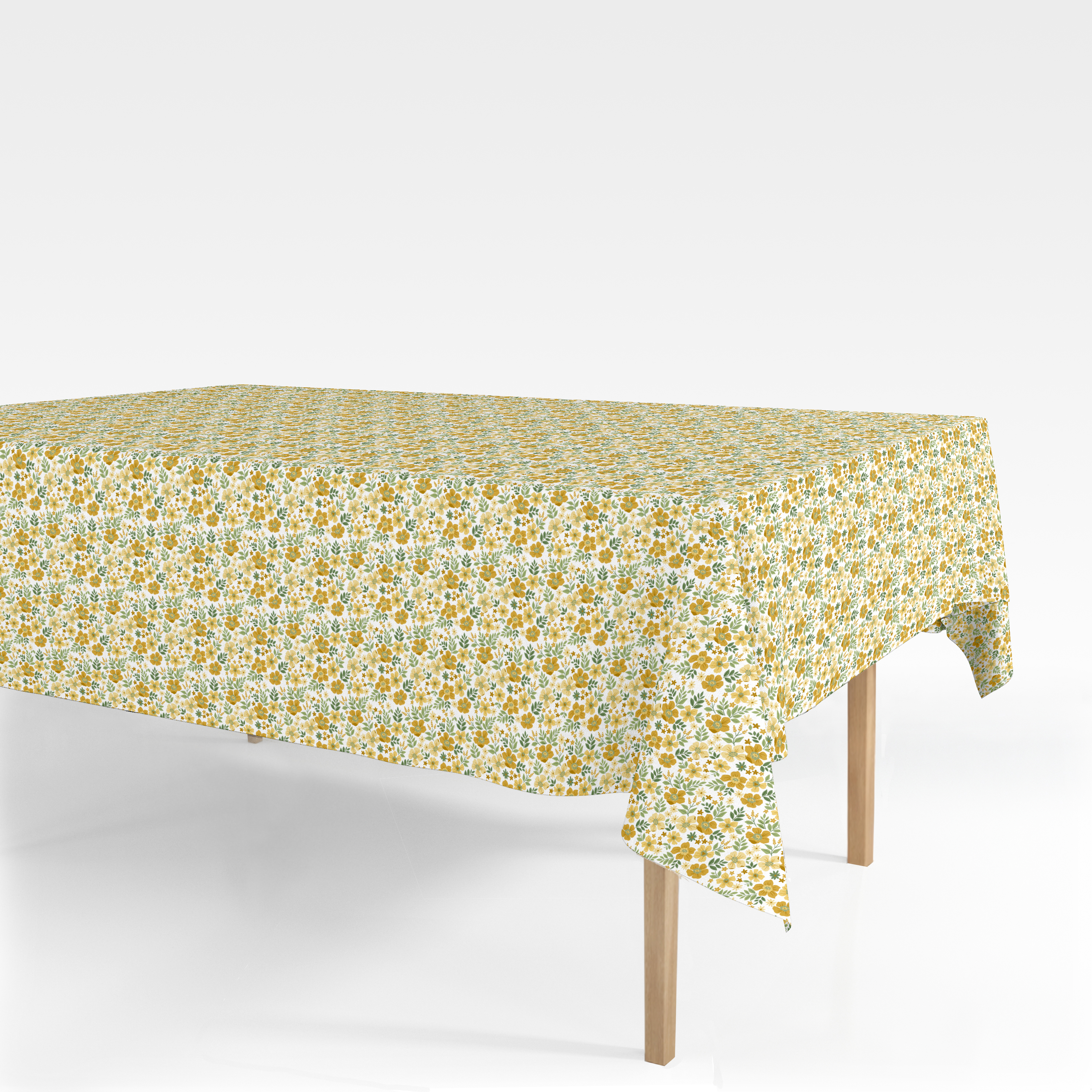 Engholm Textiles - Akryldug med Antiskrid - MOMBASA Små Blomster - i metermål